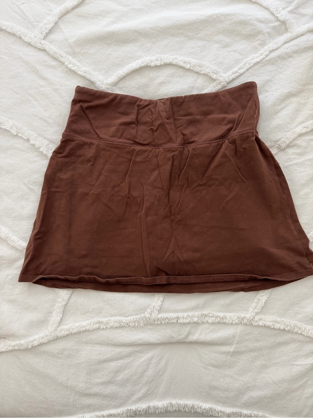 Hollister Ultra High Rise Tennis Skirt - Brown